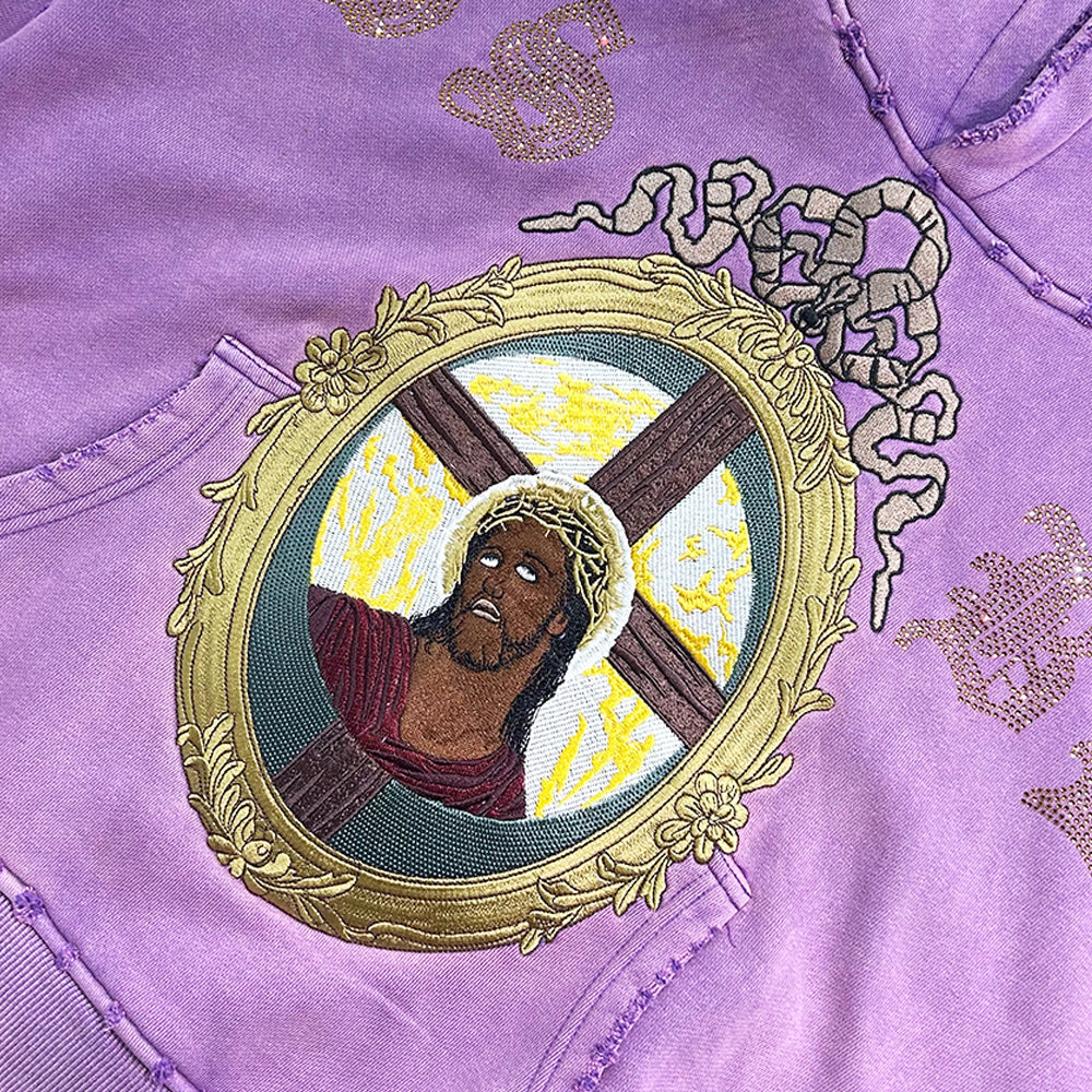 Cristo Portrait Pullover Hoodie