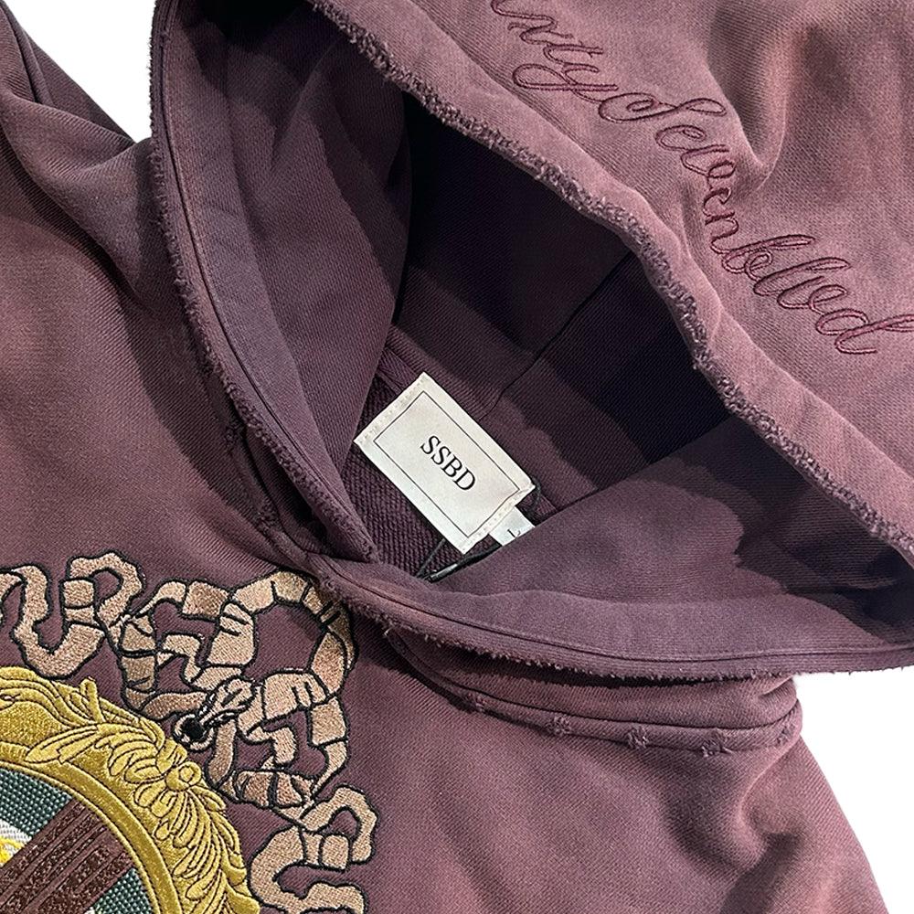 Cristo Portrait Pullover Hoodie - SSBD NEW YORK - VENTURER