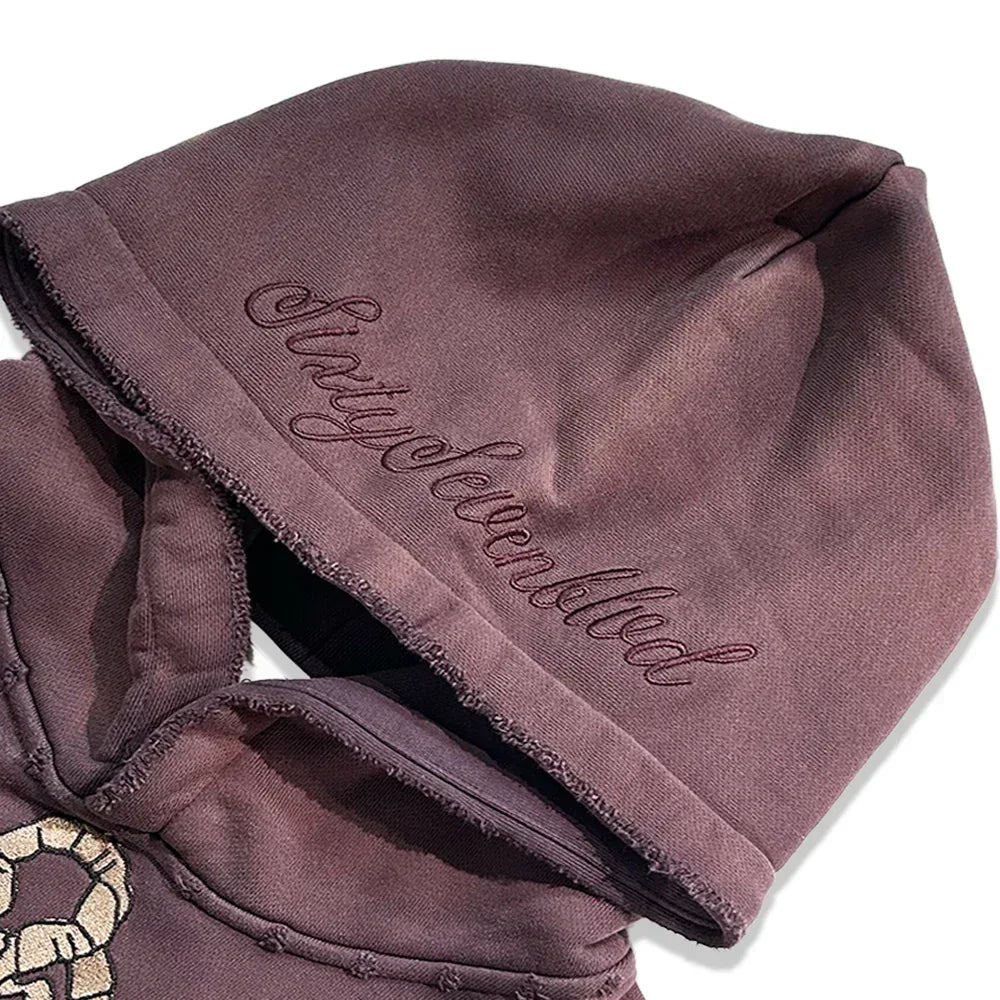 Cristo Portrait Pullover Hoodie - SSBD NEW YORK - VENTURER