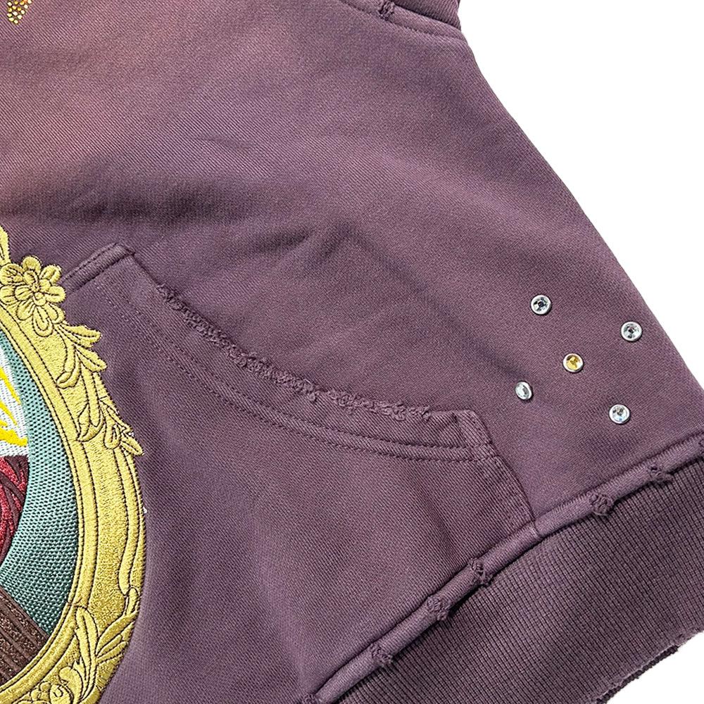 Cristo Portrait Pullover Hoodie - SSBD NEW YORK - VENTURER