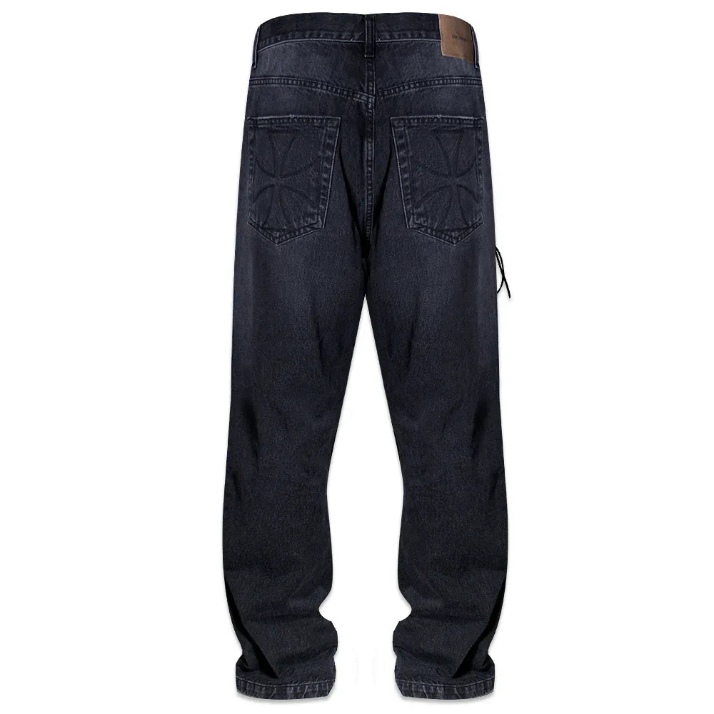 Cross Pocket Phrase Denim - ASKYURSELF - VENTURER