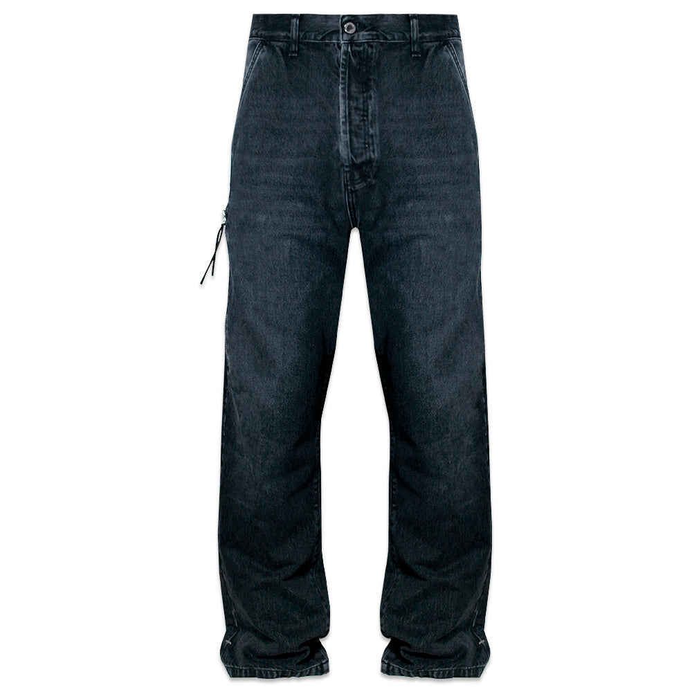 Cross Pocket Phrase Denim