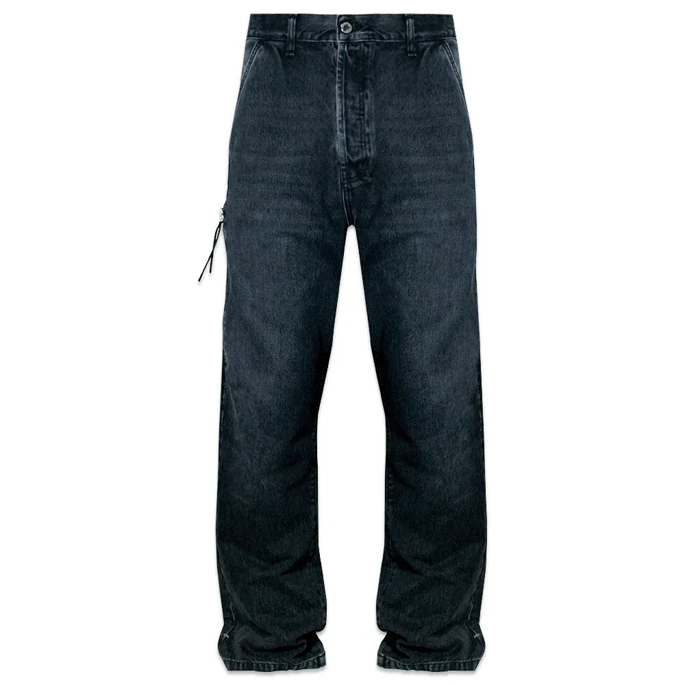 Cross Pocket Phrase Denim - ASKYURSELF - VENTURER