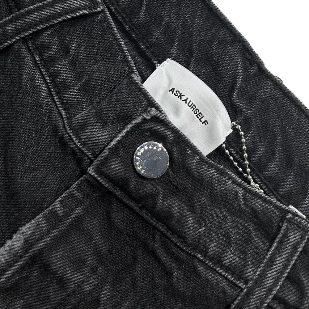 Cross Pocket Phrase Denim - ASKYURSELF - VENTURER