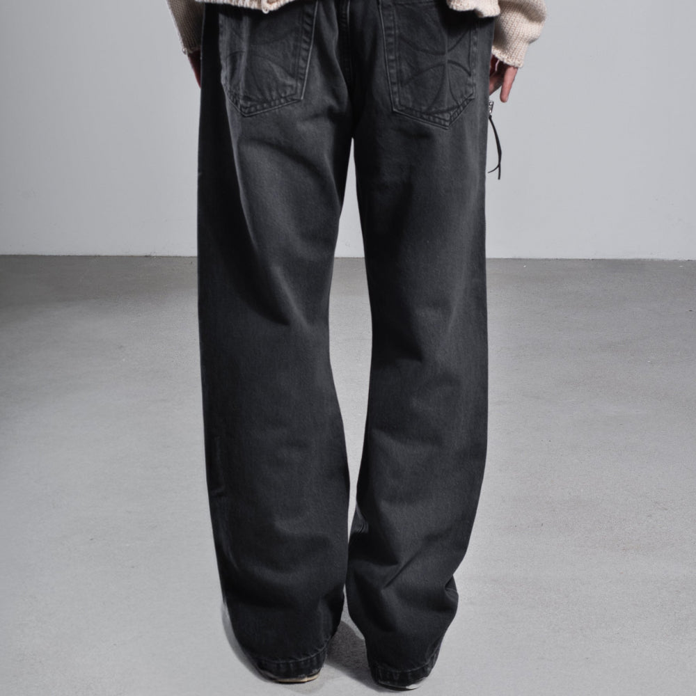 Cross Pocket Phrase Denim