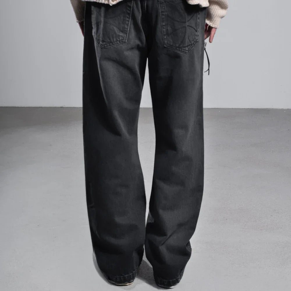 Cross Pocket Phrase Denim - ASKYURSELF - VENTURER