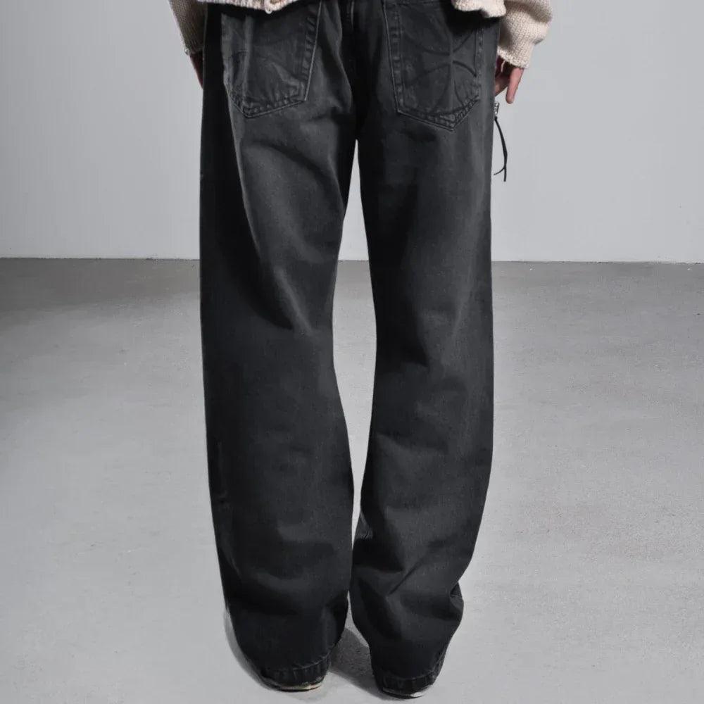 Cross Pocket Phrase Denim - ASKYURSELF - VENTURER