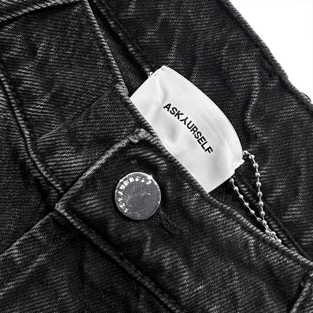 Phrase Work Zip Denim - ASKYURSELF - VENTURER
