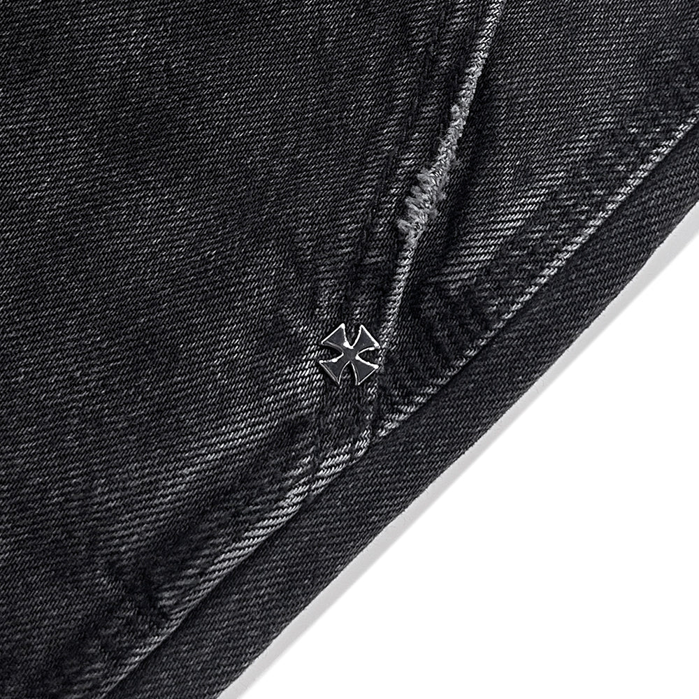 Phrase Work Zip Denim