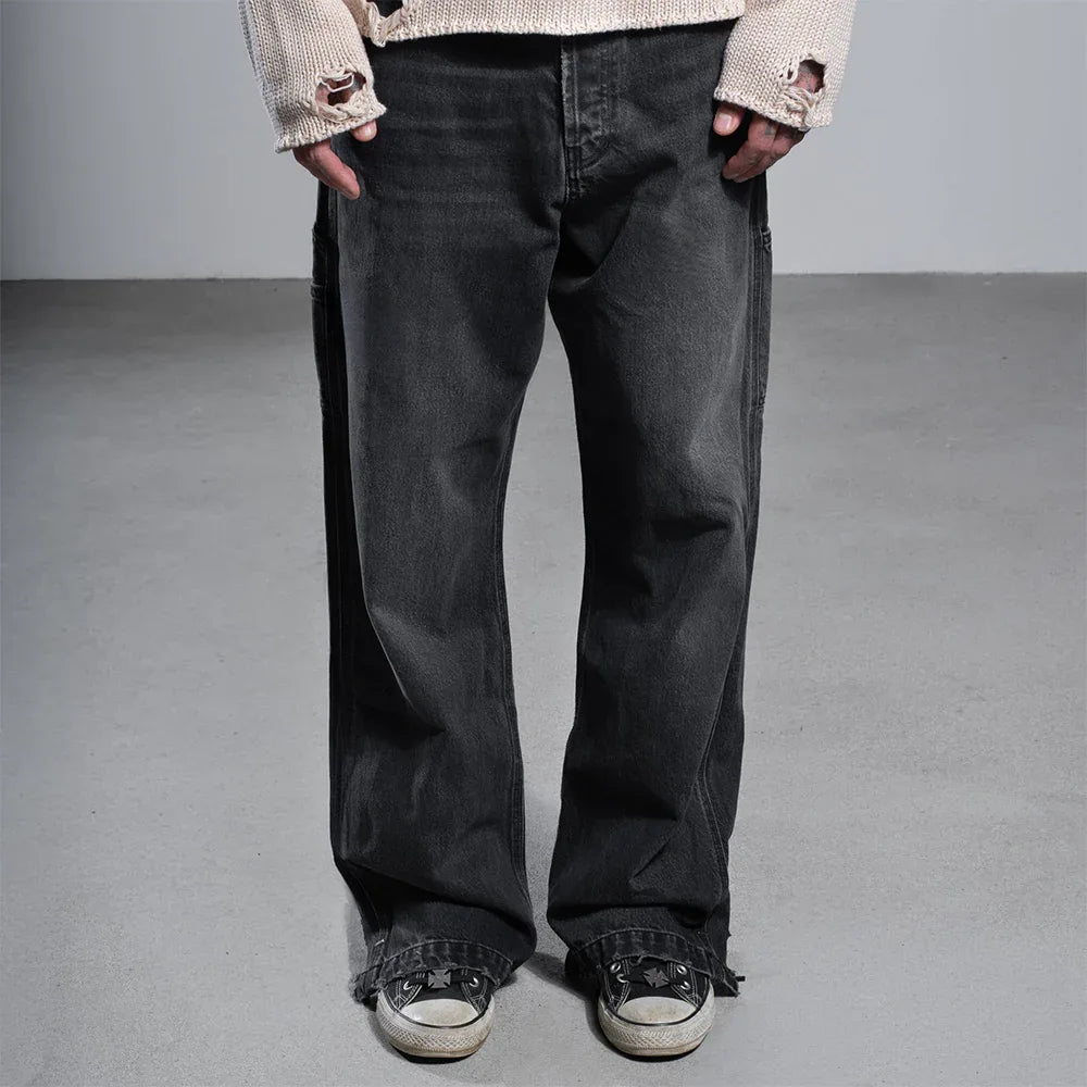 Phrase Work Zip Denim - ASKYURSELF - VENTURER