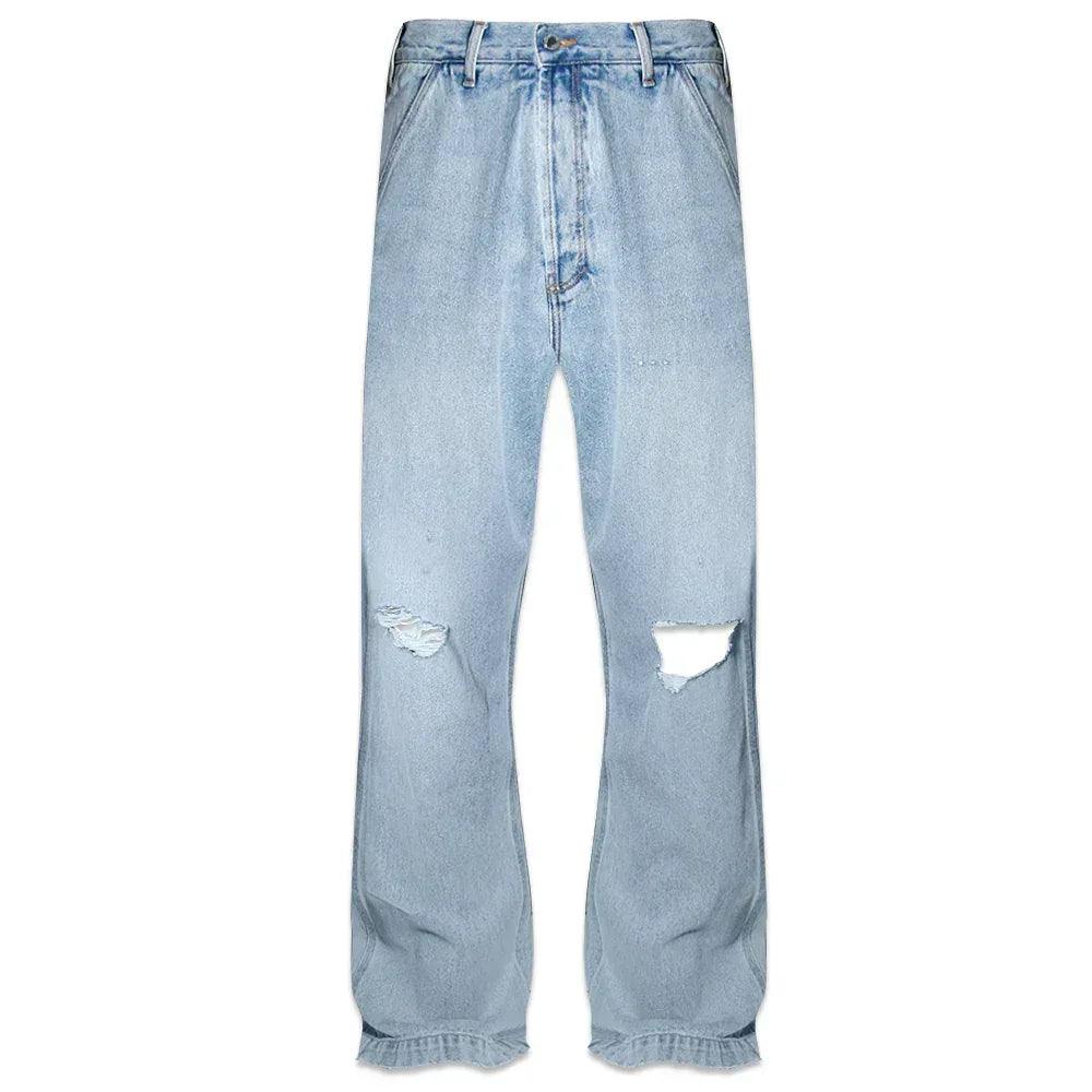 Phrase Work Zip Denim - ASKYURSELF - VENTURER
