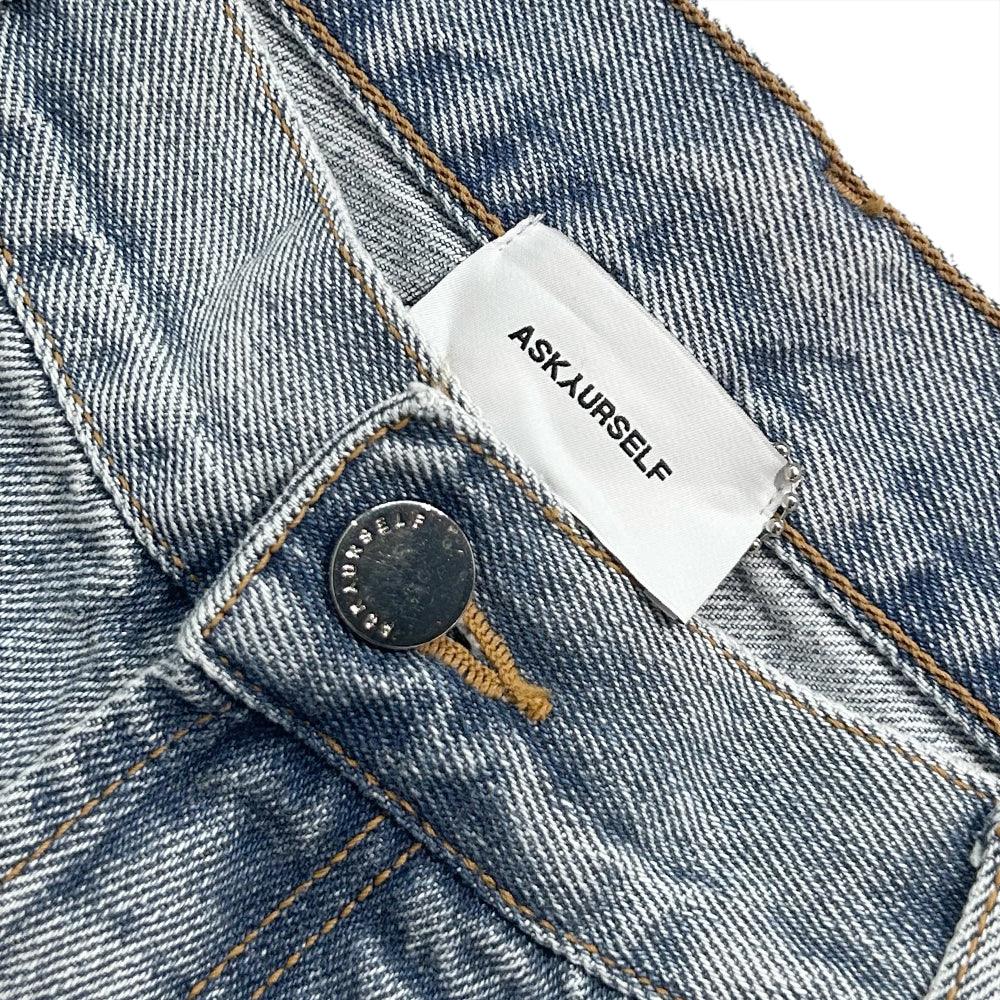 Phrase Work Zip Denim - ASKYURSELF - VENTURER