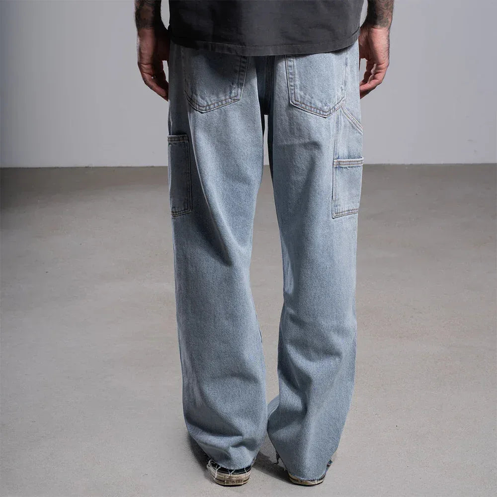 Phrase Work Zip Denim - ASKYURSELF - VENTURER