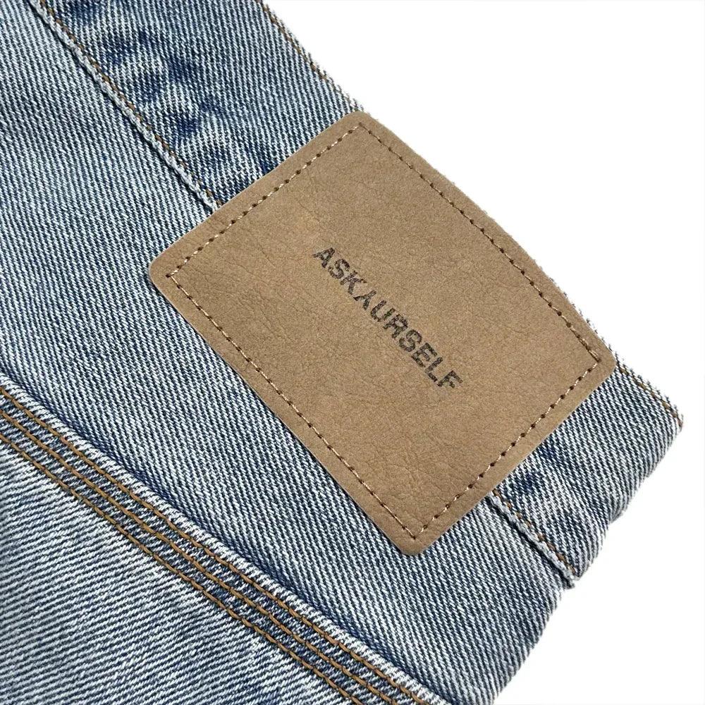 Phrase Work Zip Denim - ASKYURSELF - VENTURER