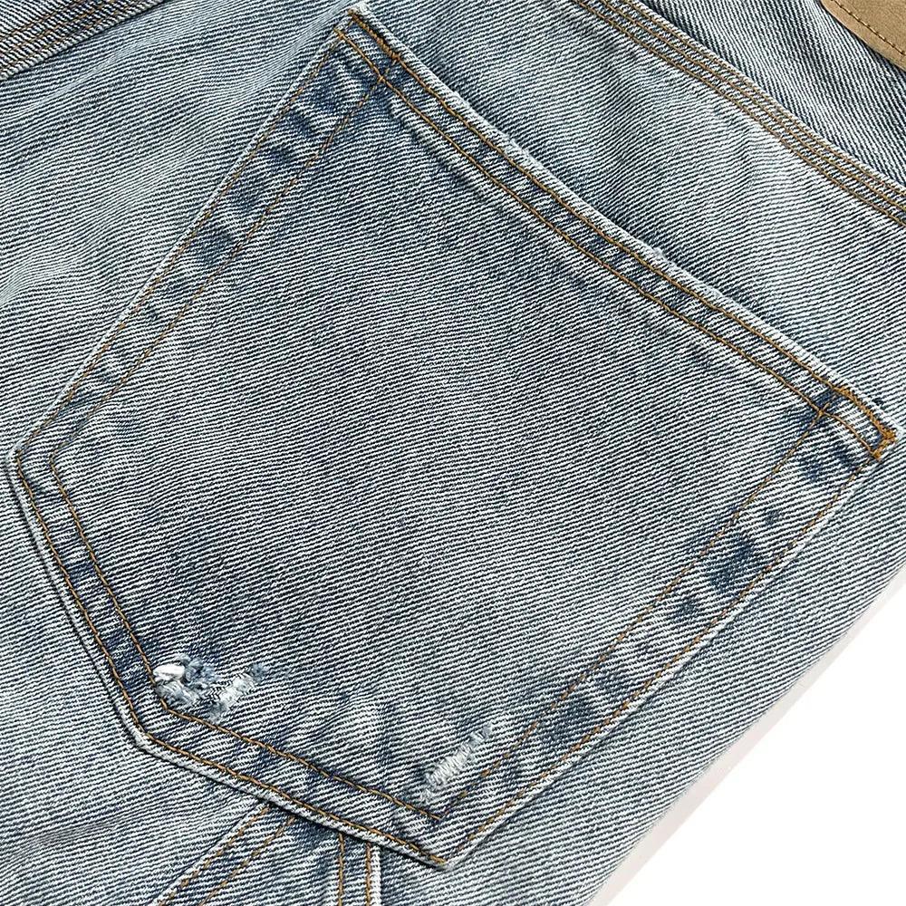 Phrase Work Zip Denim - ASKYURSELF - VENTURER