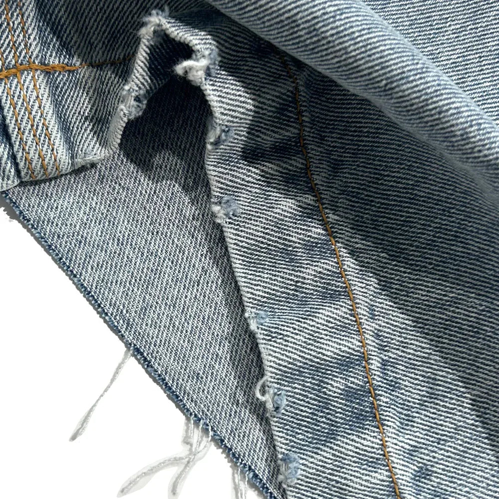 Phrase Work Zip Denim - ASKYURSELF - VENTURER