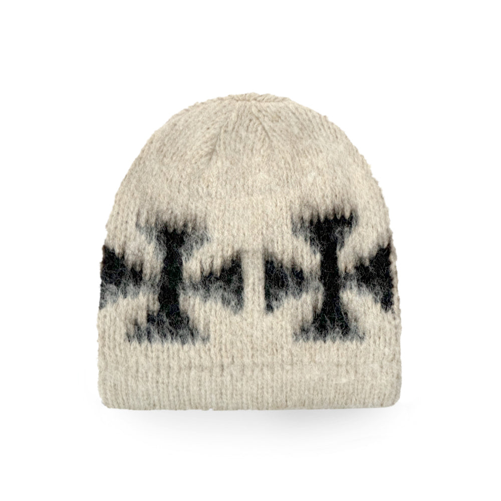 Brushed Cross Logo Beanie