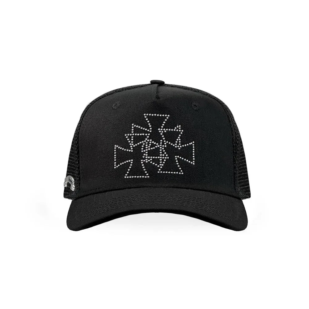 Cross Studs Trucker Cap - ASKYURSELF - VENTURER