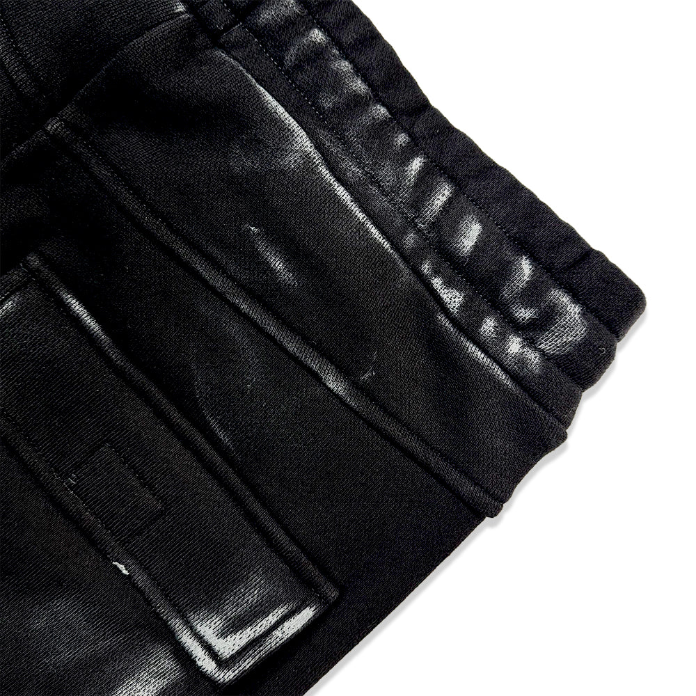 Black Diamond Triple Zip Flared Sweatpants