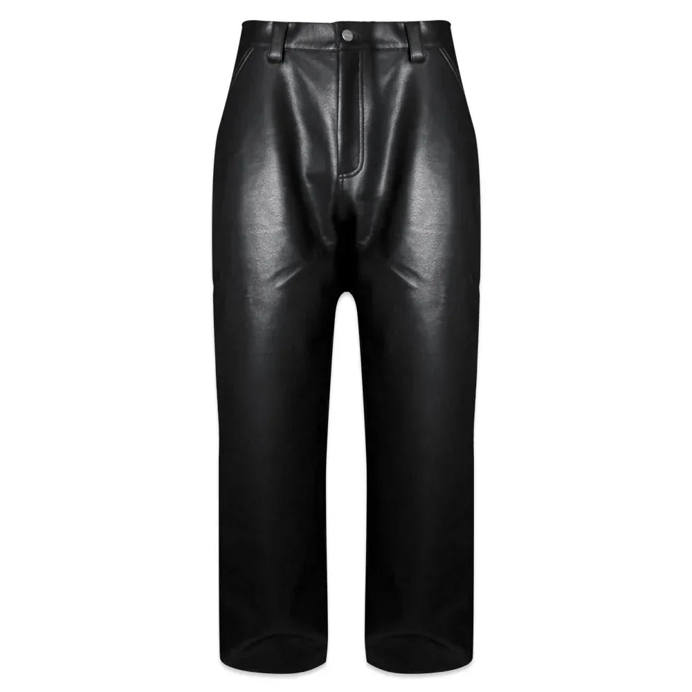 Faux Leather Carpenter Pants - STAMPD - VENTURER