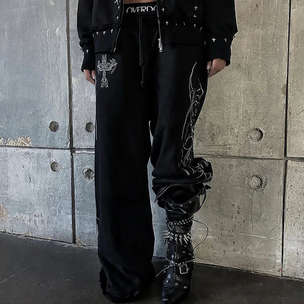 Drkangl Sweatpants - whathappenedtogod - VENTURER