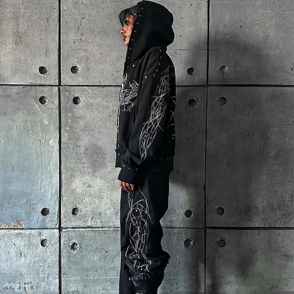 Drkangl Sweatpants - whathappenedtogod - VENTURER