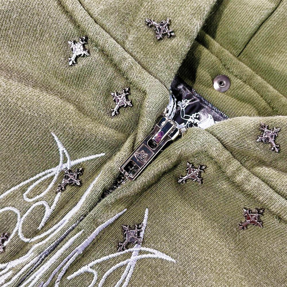 Earthangl Zip Up Hoodie - whathappenedtogod - VENTURER