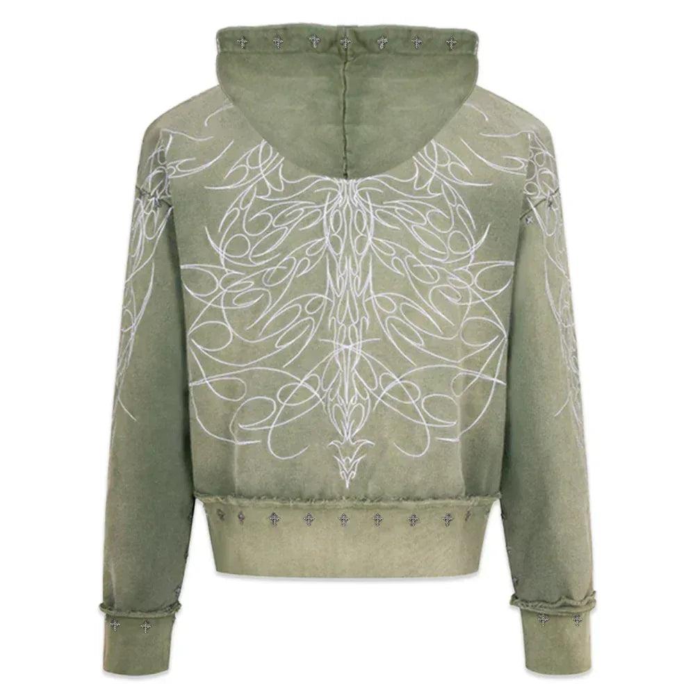 Earthangl Zip Up Hoodie - whathappenedtogod - VENTURER