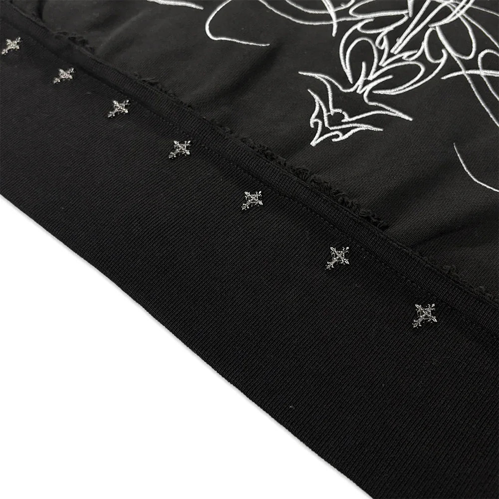 Shdwangl Zip Up Hoodie - whathappenedtogod - VENTURER