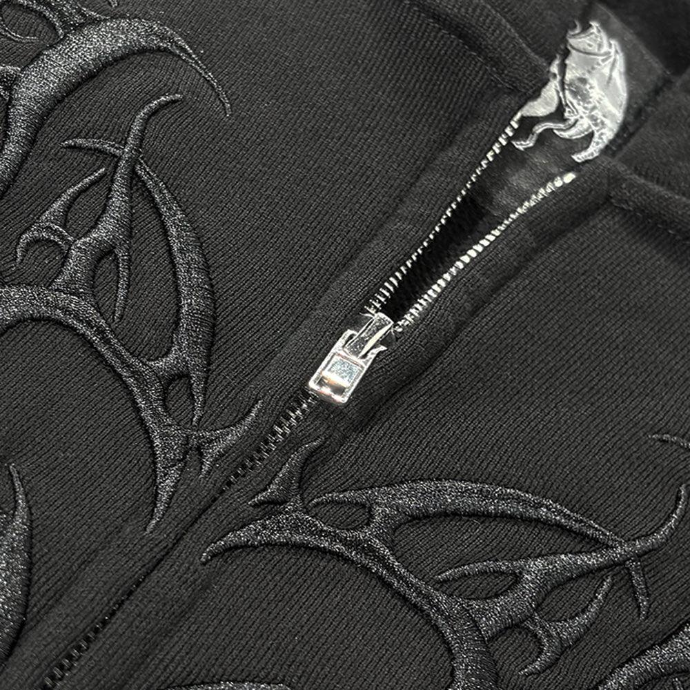 Drksaint Zip Up Hoodie - whathappenedtogod - VENTURER