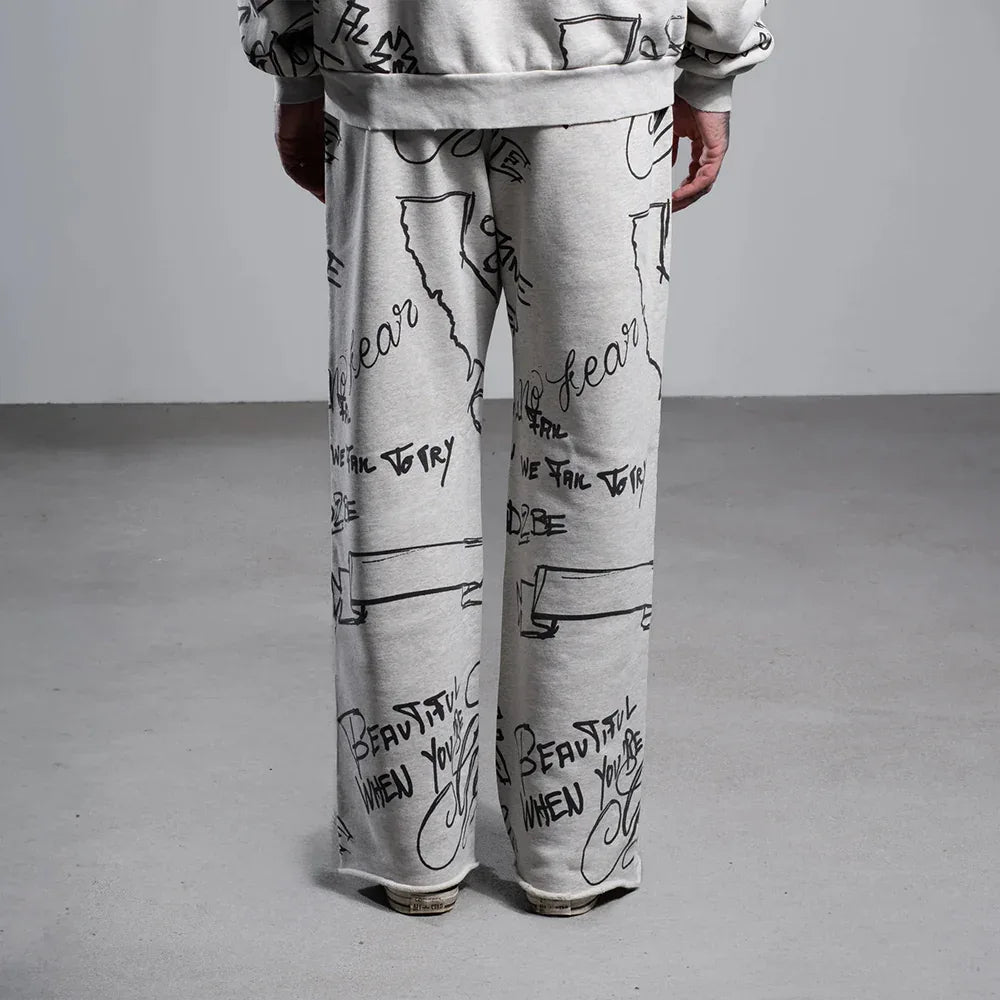 Scribble Vintage Jogger - ASKYURSELF - VENTURER
