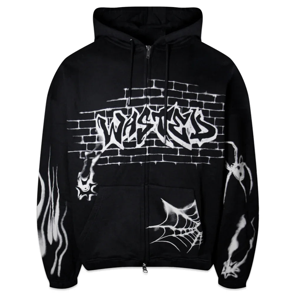 ATM Boxy Zip Hoodie - WASTED PARIS - VENTURER