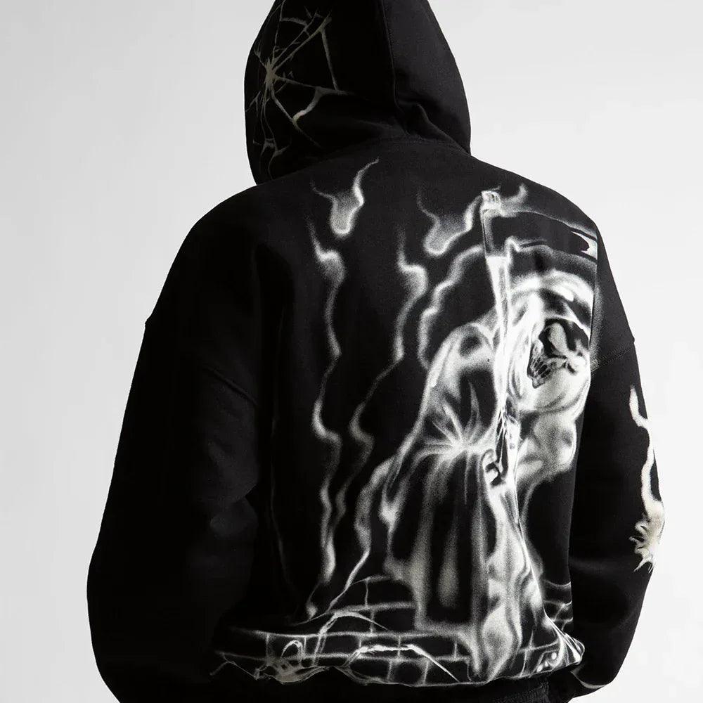 ATM Boxy Zip Hoodie - WASTED PARIS - VENTURER