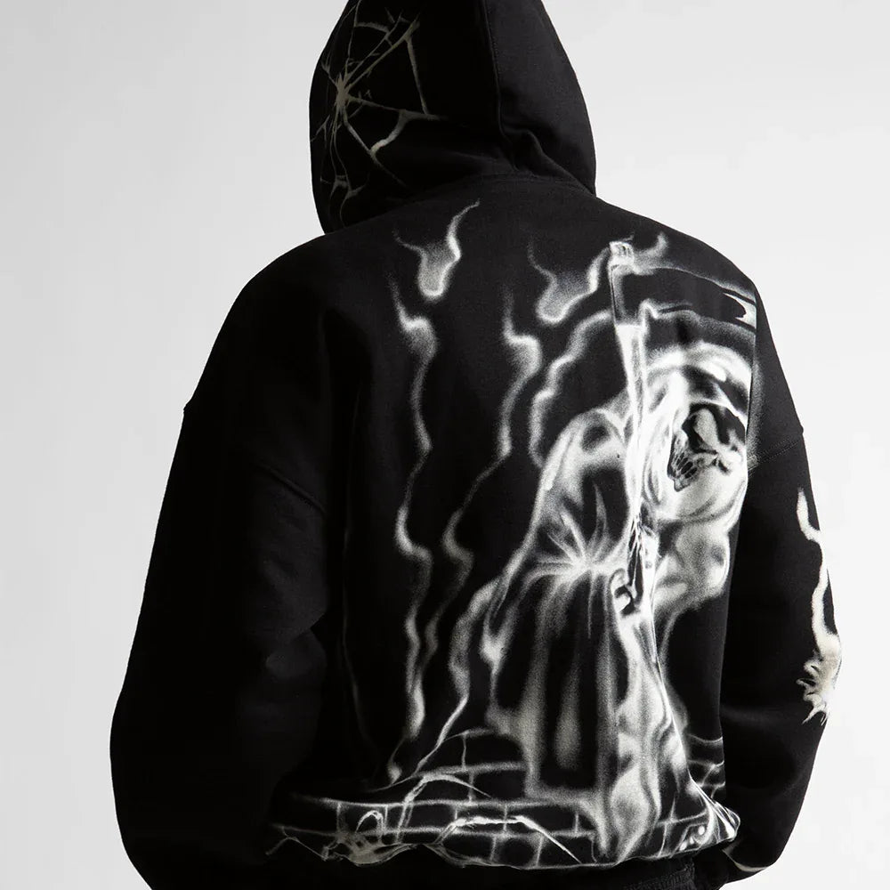 ATM Boxy Zip Hoodie - WASTED PARIS - VENTURER