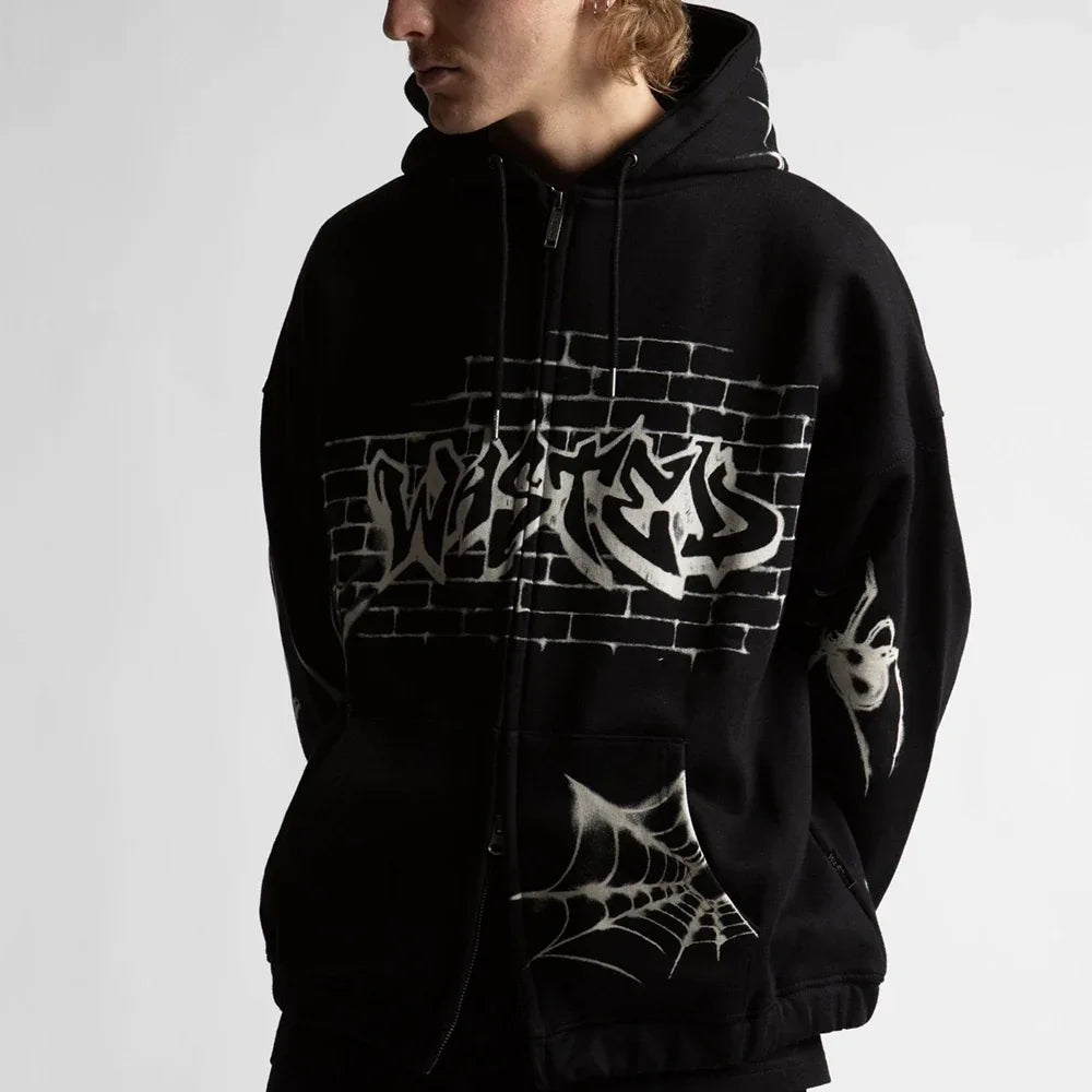 ATM Boxy Zip Hoodie - WASTED PARIS - VENTURER