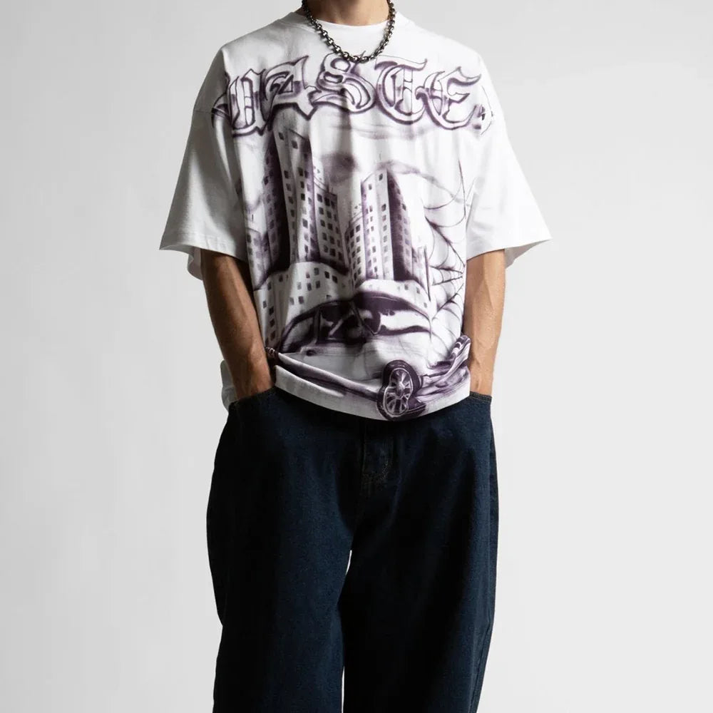 ATM Boxy T-Shirt - WASTED PARIS - VENTURER