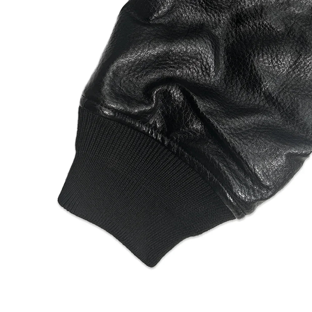 Kingdom Faux Leather Bomber - WASTED PARIS - VENTURER