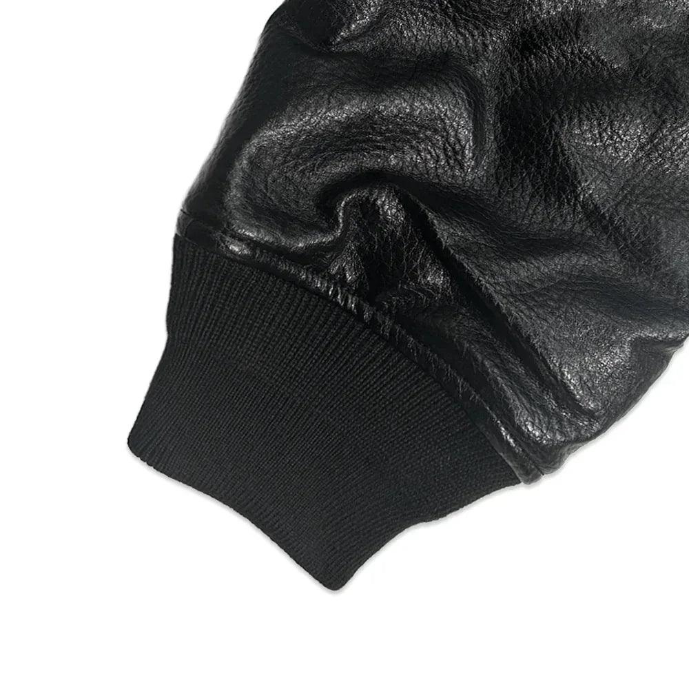 Kingdom Faux Leather Bomber - WASTED PARIS - VENTURER