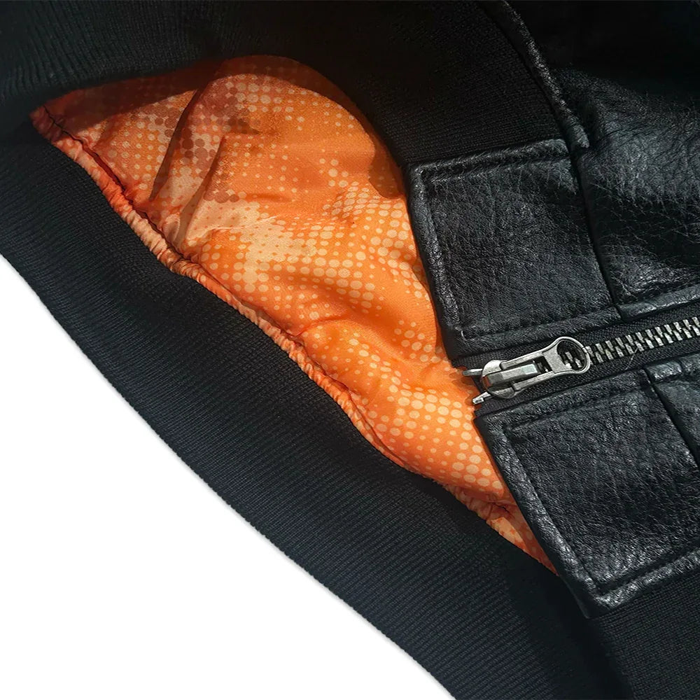 Kingdom Faux Leather Bomber - WASTED PARIS - VENTURER