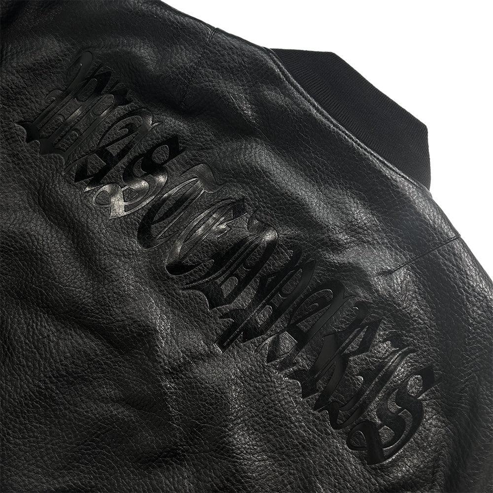 Kingdom Faux Leather Bomber - WASTED PARIS - VENTURER