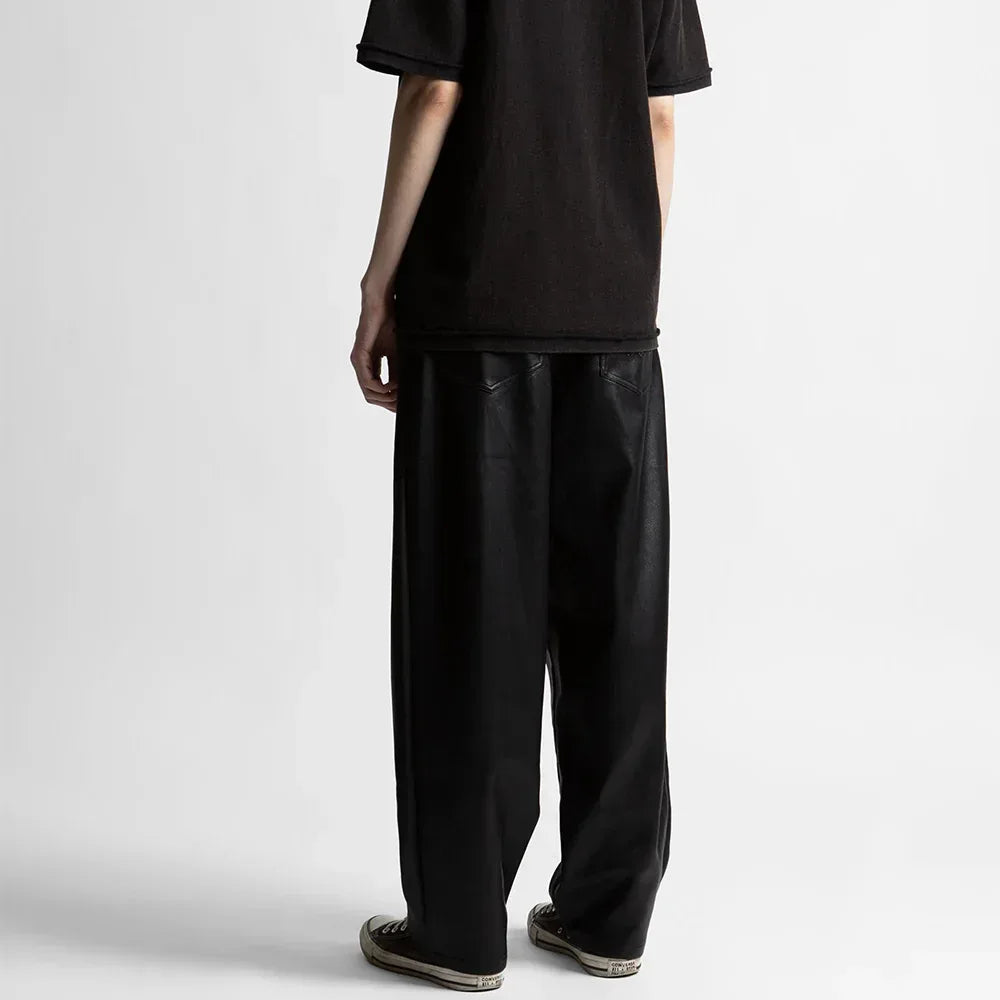 Faux Leather Casper Pants - WASTED PARIS - VENTURER