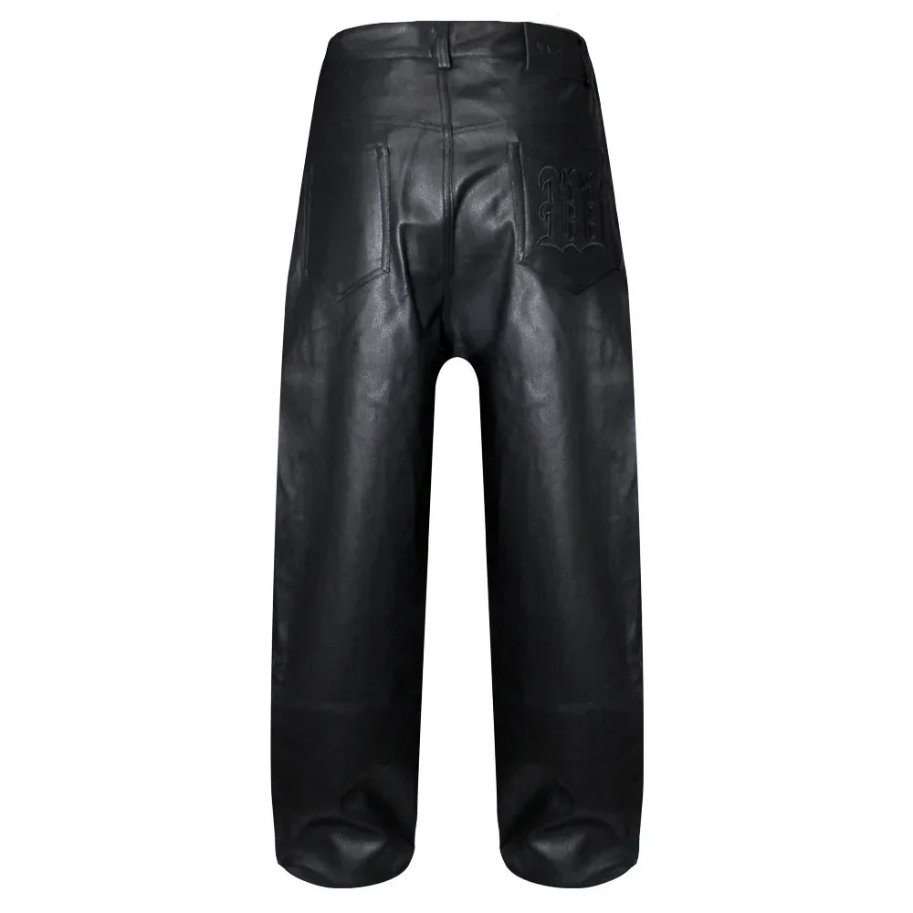 Faux Leather Casper Pants - WASTED PARIS - VENTURER