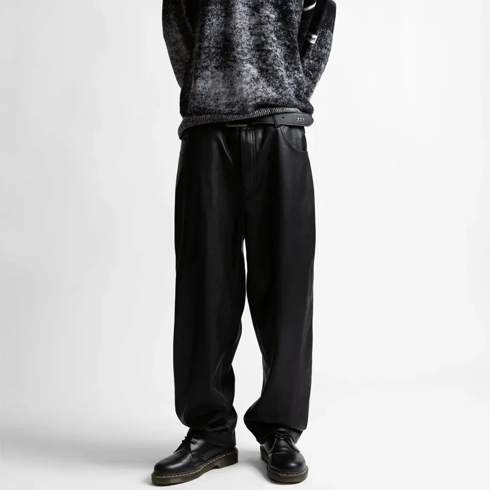 Faux Leather Casper Pants - WASTED PARIS - VENTURER