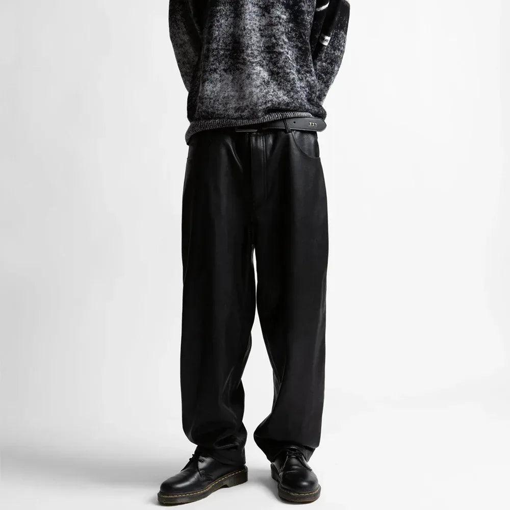 Faux Leather Casper Pants - WASTED PARIS - VENTURER