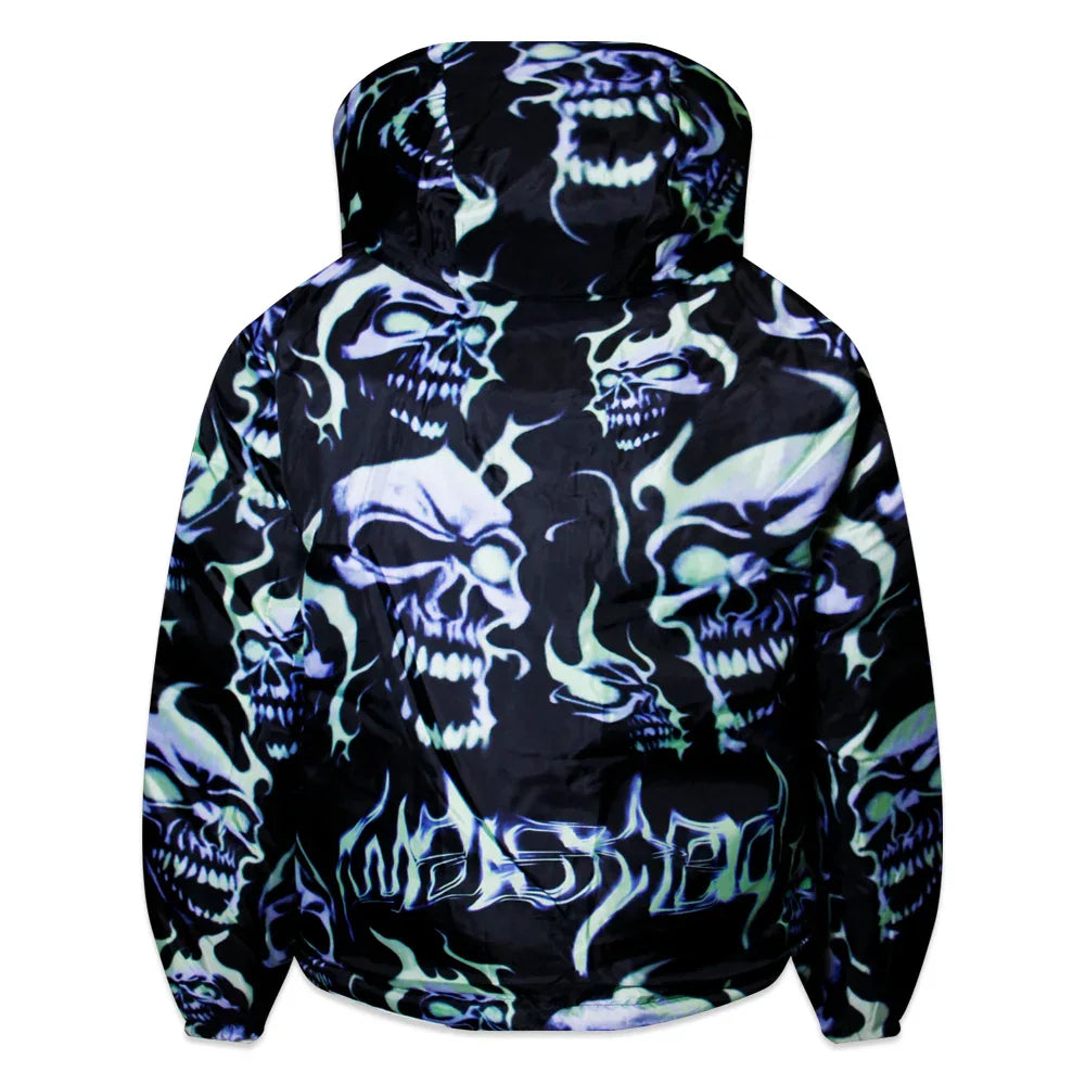 Skull Puffer Jacket - WASTED PARIS - VENTURER