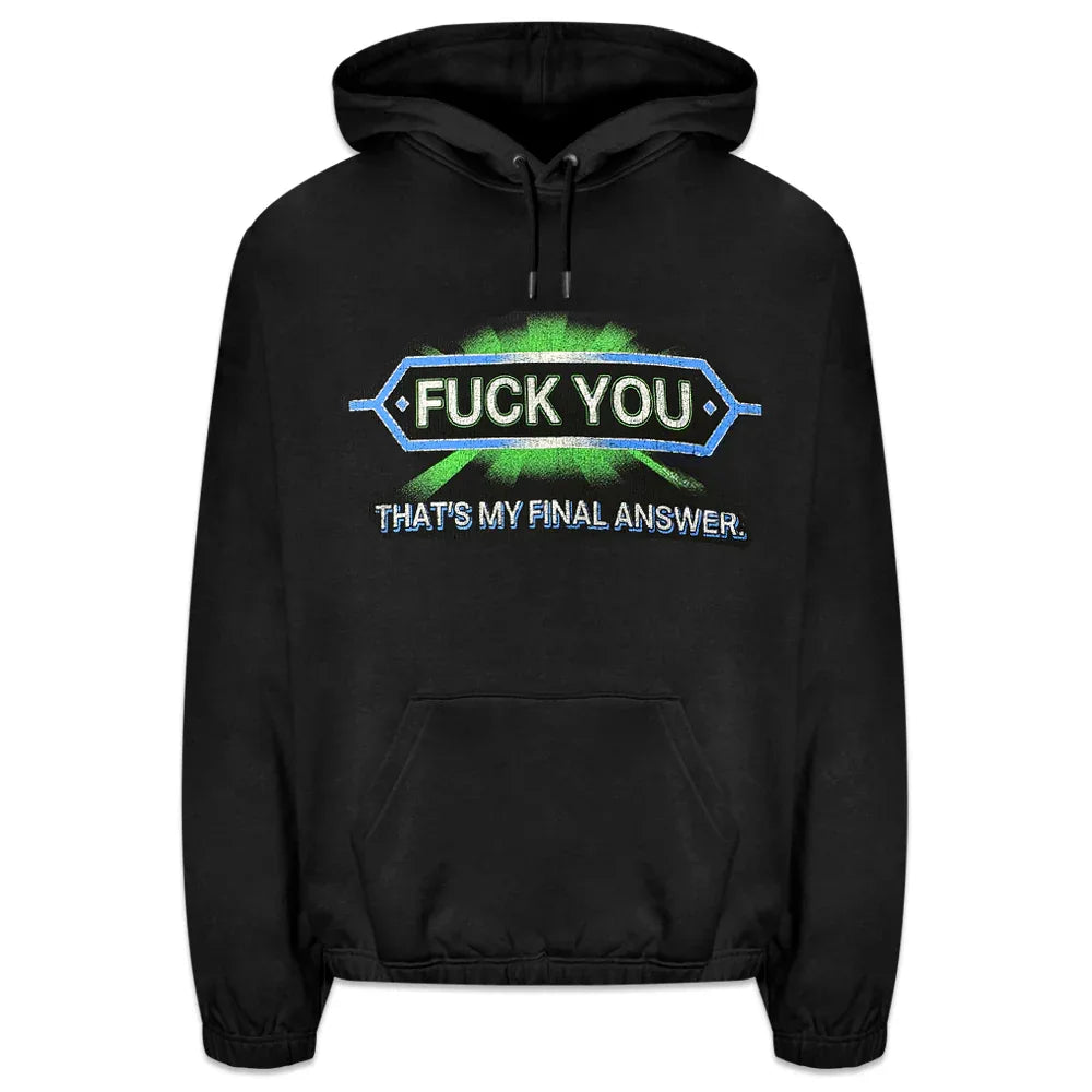 Answer Boxy Hoodie - WASTED PARIS - VENTURER