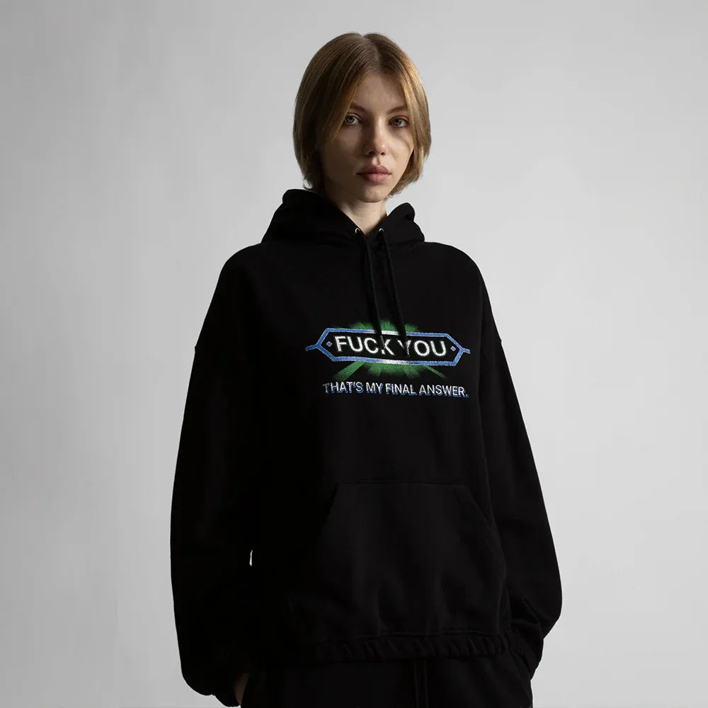 Answer Boxy Hoodie - WASTED PARIS - VENTURER