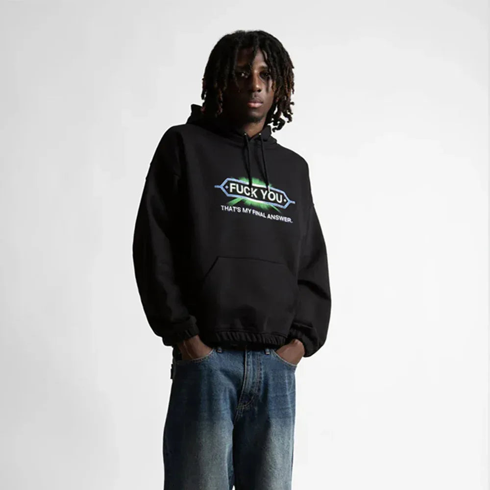 Answer Boxy Hoodie - WASTED PARIS - VENTURER