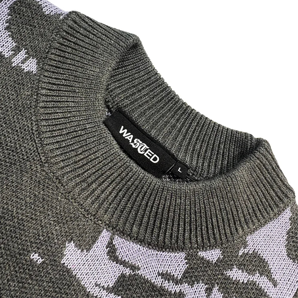 Skull Sweater - WASTED PARIS - VENTURER