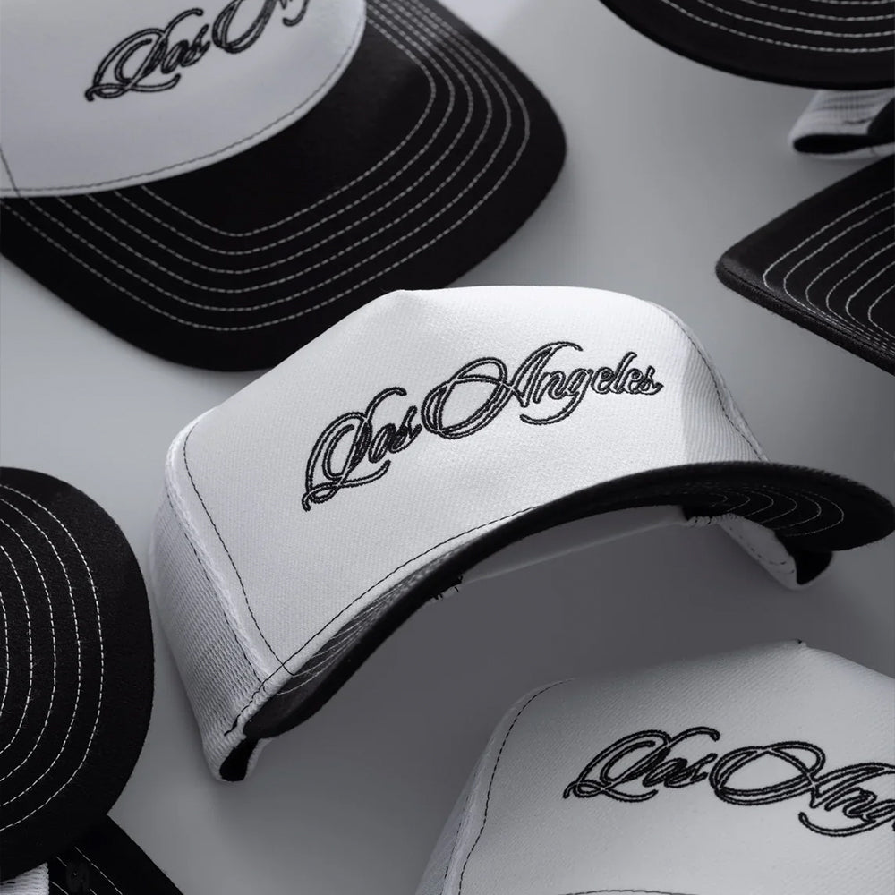 LA Script Trucker Hat